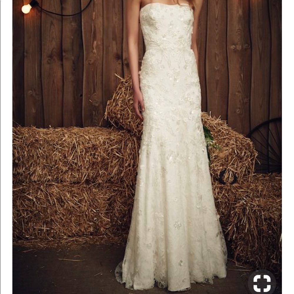 Jenny packham Gemini wedding dress - tailored size - Picture 1 of 3